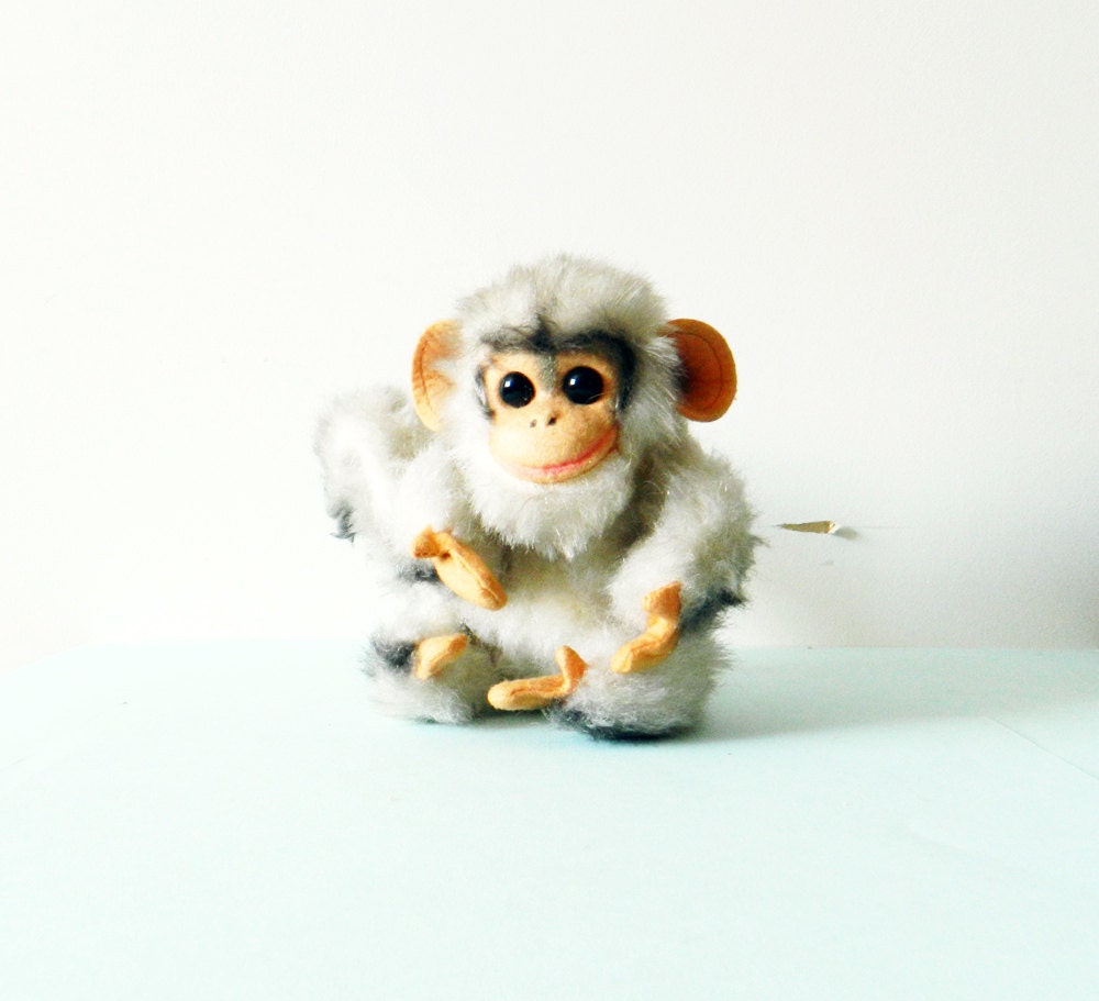 1960's stuffed monkey