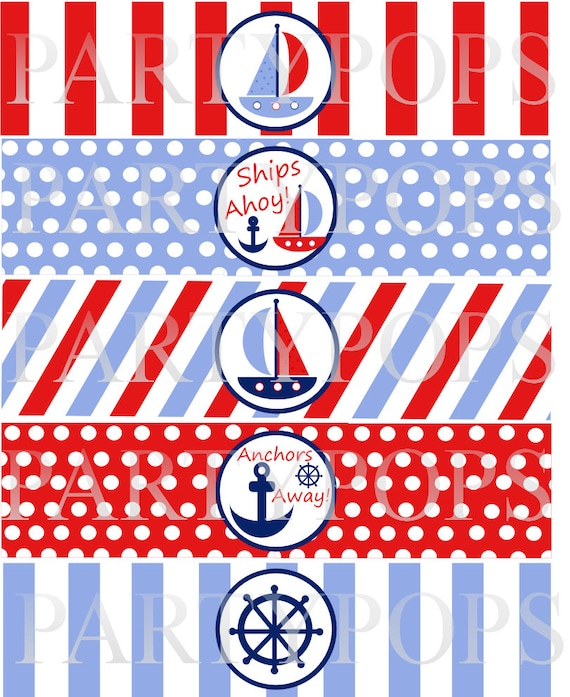 nice shower baby for decoration Printable to DIY similar Nautical Items Digital Party