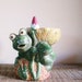Vintage Ceramic Frog Bowl or Planter