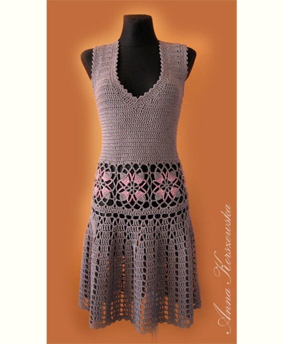 Items similar to Gorgeous Dress Crochet- MADE TO ORDER, Crochet Dress ...