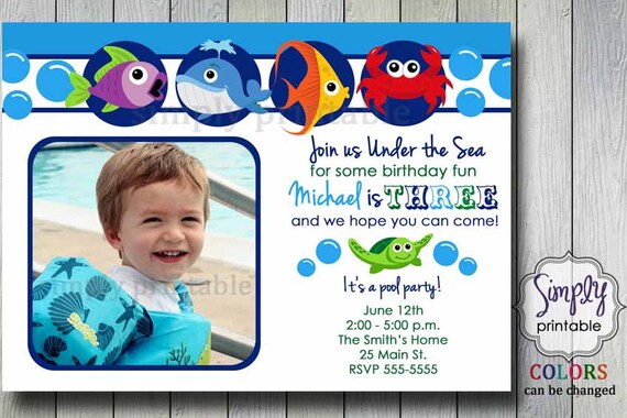 Under the Sea Invitation Il_570xn