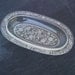Fostoria Glass Pickle Dish Crystal Relish Tray Buttercup Wedding Crystal Vintage Etched Glass