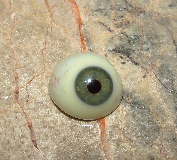 Antique Prosthetic Glass Eye Circa S Hand Blown In