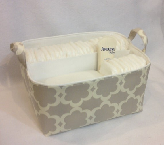 XLA Diaper Caddy with 2 Sections 13x11x7