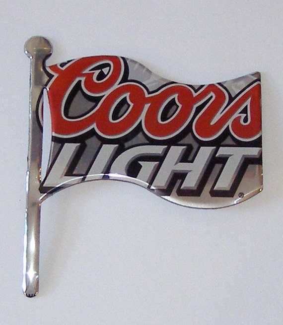 Flag Coors Light Beer Can