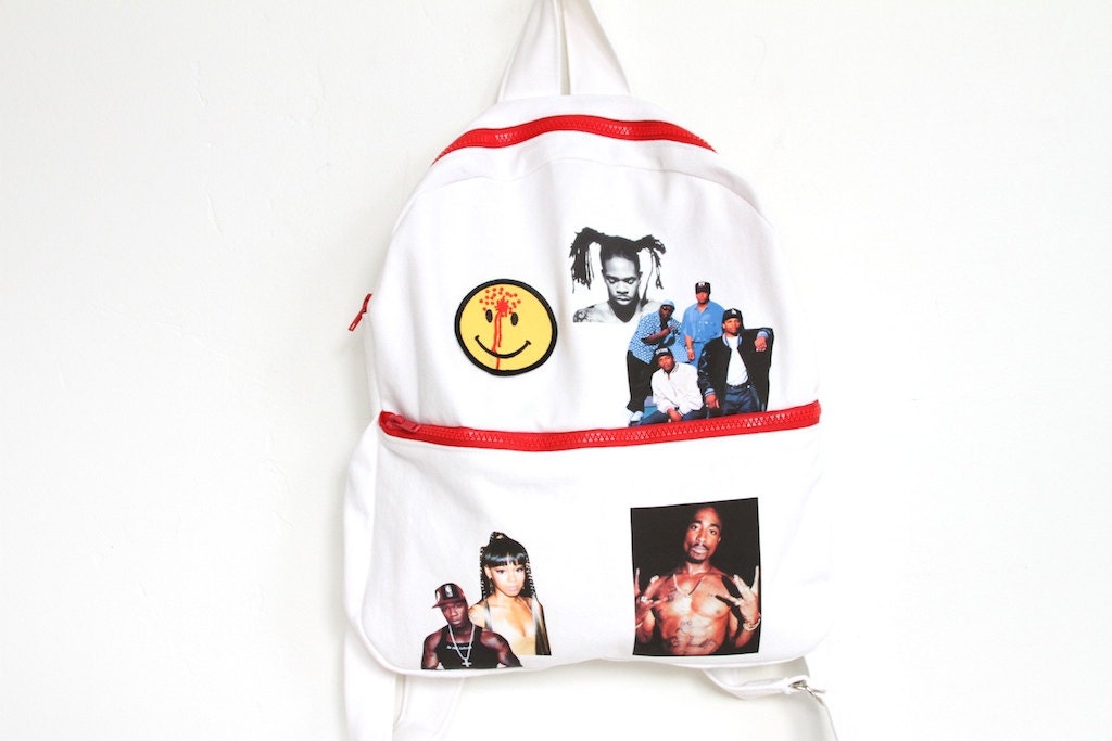 RAPPERS DELIGHT rap icon backpack