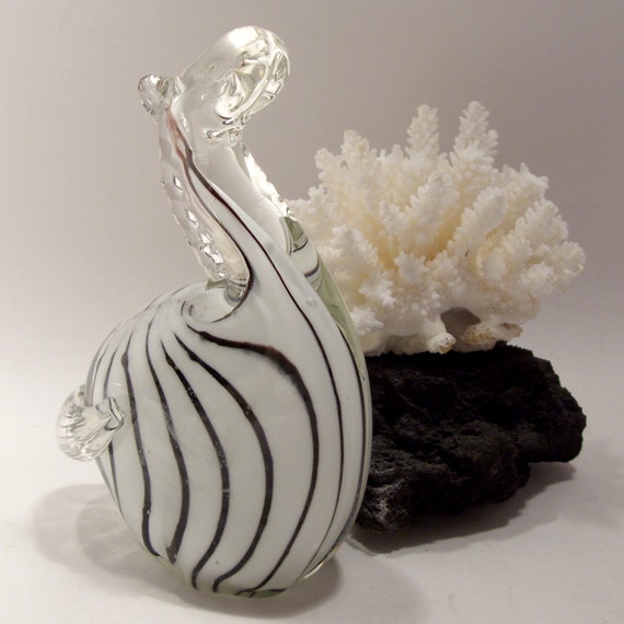 murano glass zebra