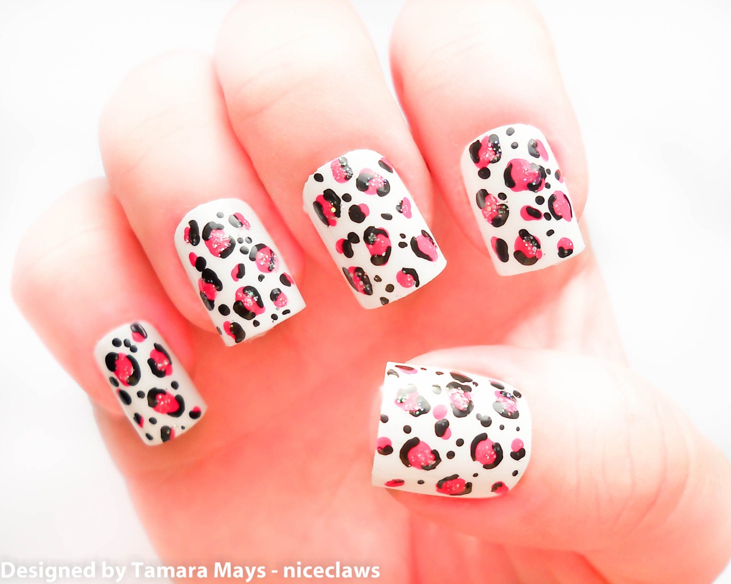 1. Brown and Black Leopard Print Nail Art - wide 4