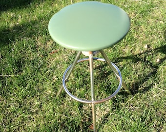 Popular items for vintage metal stool on Etsy