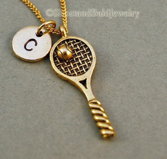Tennis necklace Tennis Racket necklace tennis ball tennis