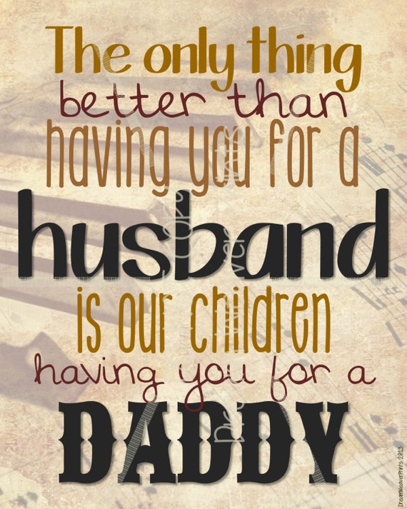 Father's Day printable subway print art