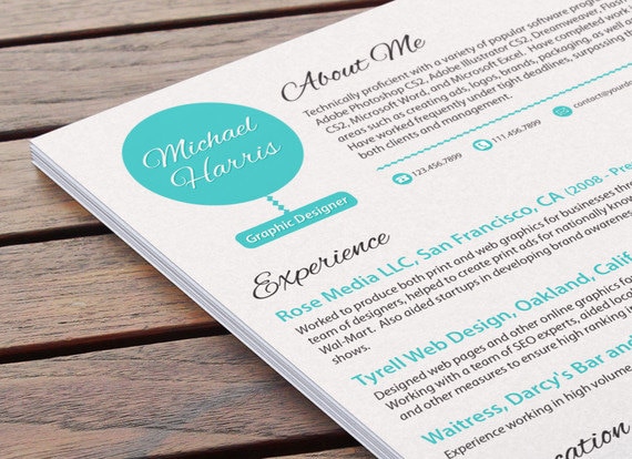 Custom typeset resume