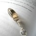 Moody Smoky Quartz Point Pendant / Brooding Love, Brown Pale Gray, Metaphysical, Broken Spear Shard
