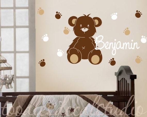 teddy bear wall stickers