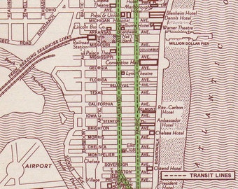 Atlantic City Map Printable