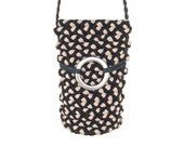 Sale! Handstitched Eco Friendly Tote Bag // Woven Fabric Purse // OOAK Handmade Handbag // Brown // Handsewn