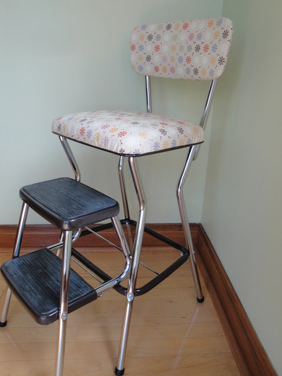 Vintage Restored COSCO Kitchen Utility Step Stool by RetroCosco