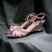 Champagne Wedding wedges SALE size 9