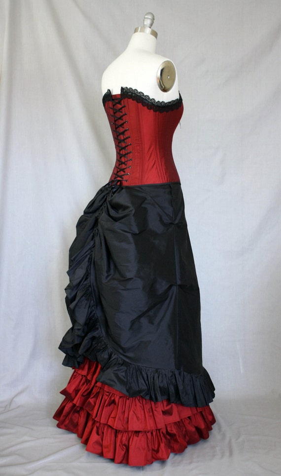 victorian corset gown