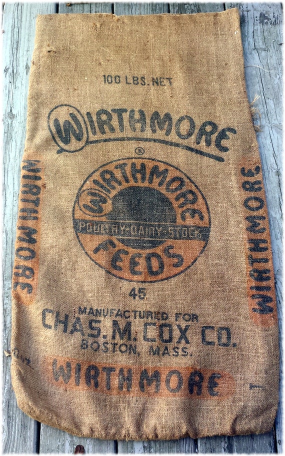 Vintage Feed Bag 118