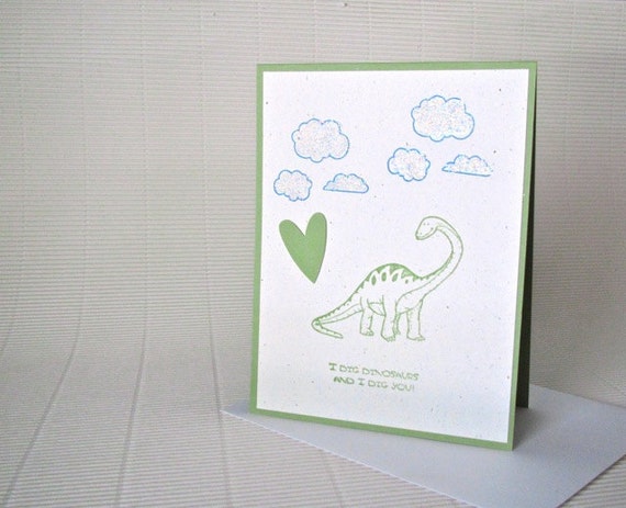 puns stationery home greeting Etsy and living card green clouds stationery heart on