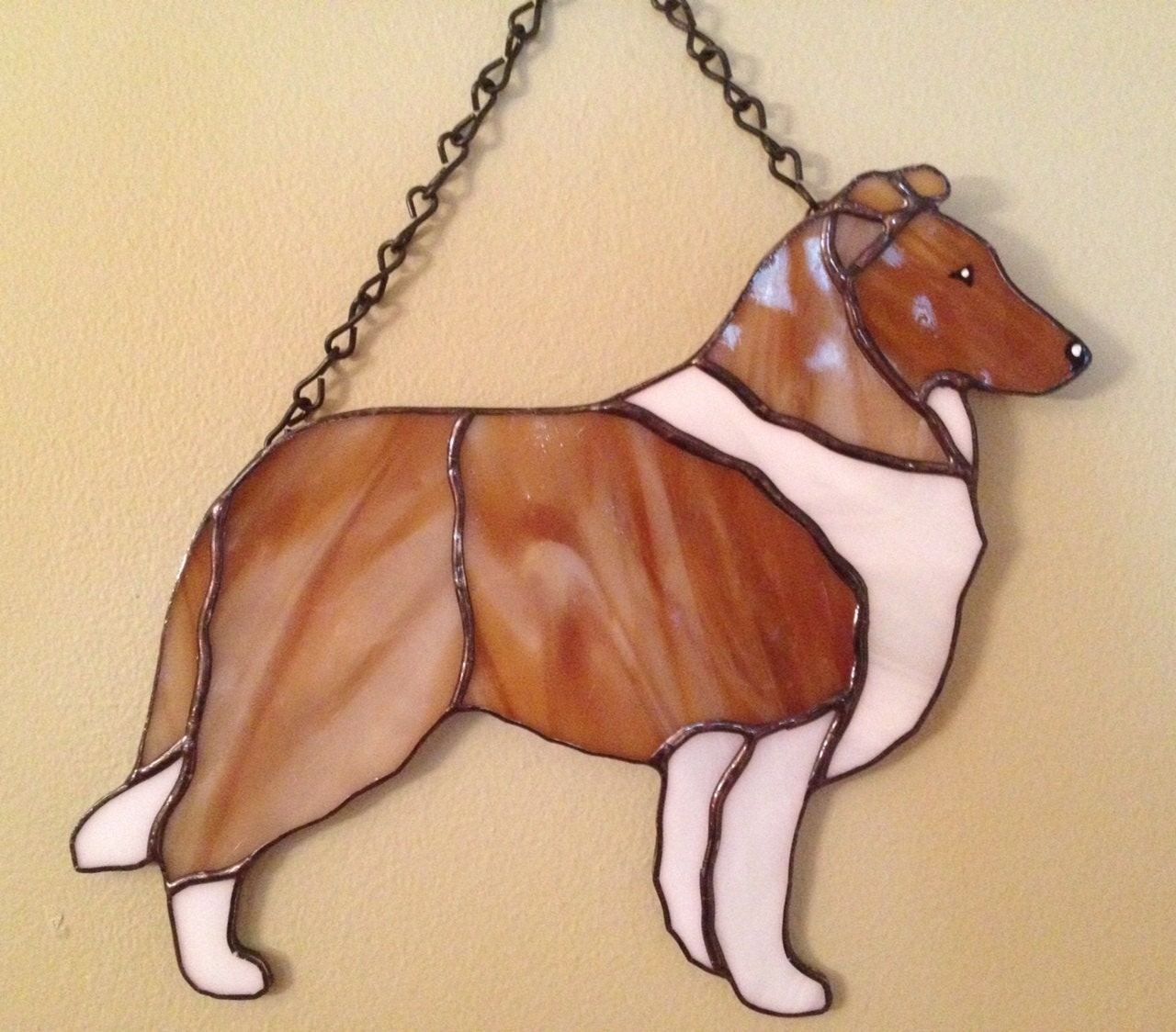 Collie Stained Glass