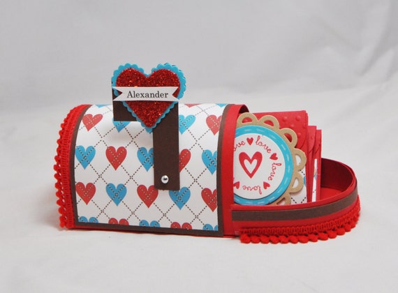 Personalized Hearts Mailbox With Matching by PartyDecorandMoore