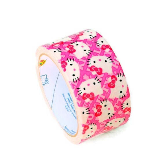 Hello Kitty Duct Tape Duck Brand Hello Kitty Print by bluebamboo