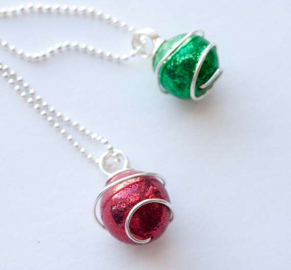 items similar to christmas ornament necklace holiday items similar to christmas ornament necklace holiday