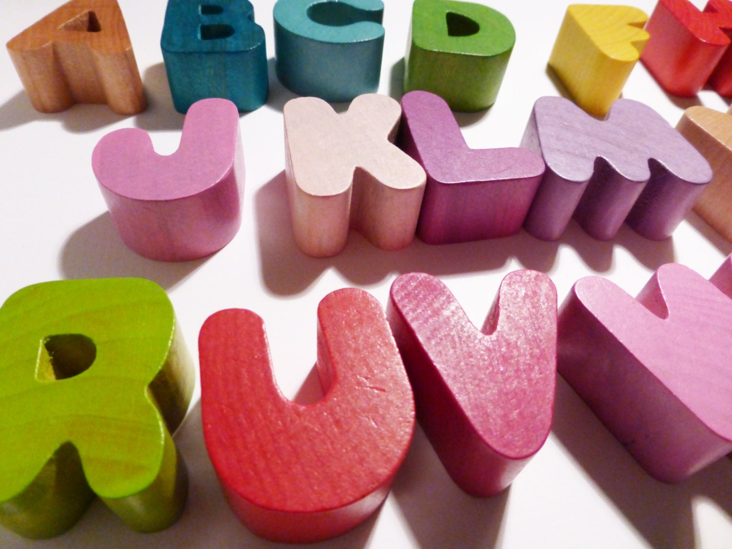 Wood Janod Alphabet Puzzle Letters