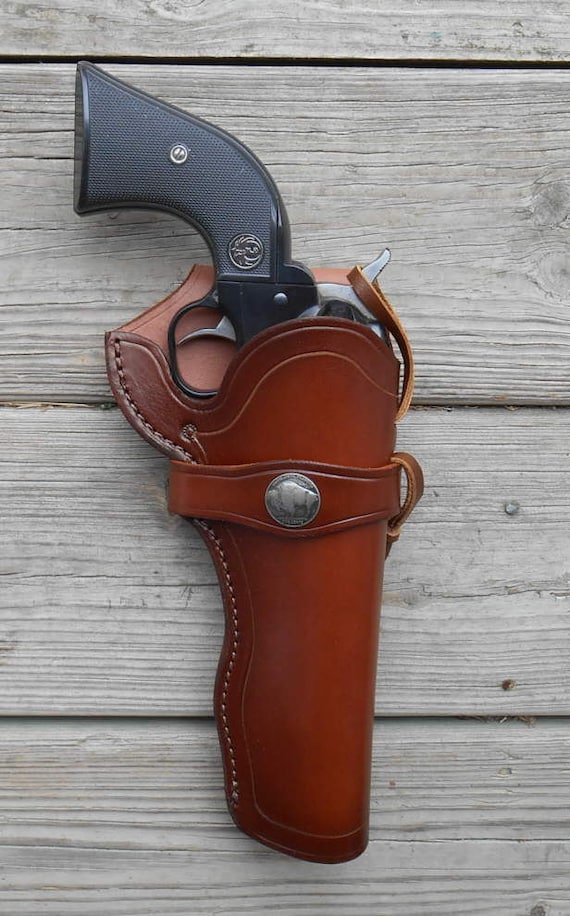 Ruger Single Six 22 Leather Gun Holster By Timberwolfleather 0747