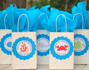 Under the Sea Collection - Fantastic Favor Bags from Mary Had a Little Party