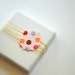 10 Confetti Pink Scalloped Dots Circle Stickers Seals Destash