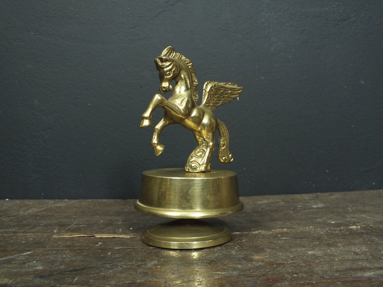 brass pegasus figurine