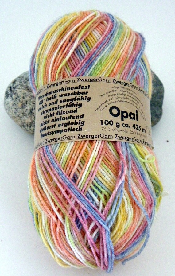 Destash Sale Opal Sock Yarn 1 Skein Petticoat