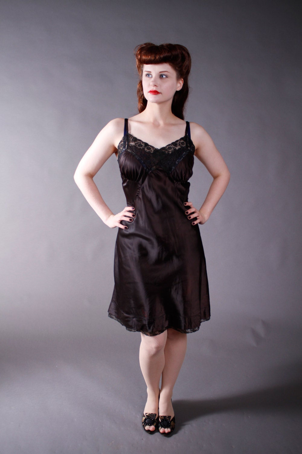 vintage silk slip