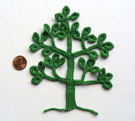 Crochet Tree Pattern -- PDF