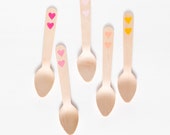 Heart To Heart - 20 Wooden Ice Cream Spoons Il_170x135