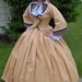FOR ORDERS ONLY Special Made to Fit You 1800s Victorian Dress 1860s Civil War Gown - Walking Traveling Suit - Bodice - Skirt Reenactor
