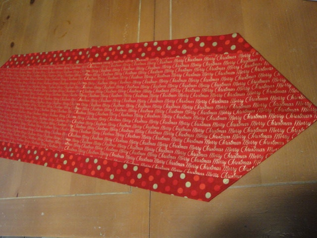 Merry Christmas Table Runner