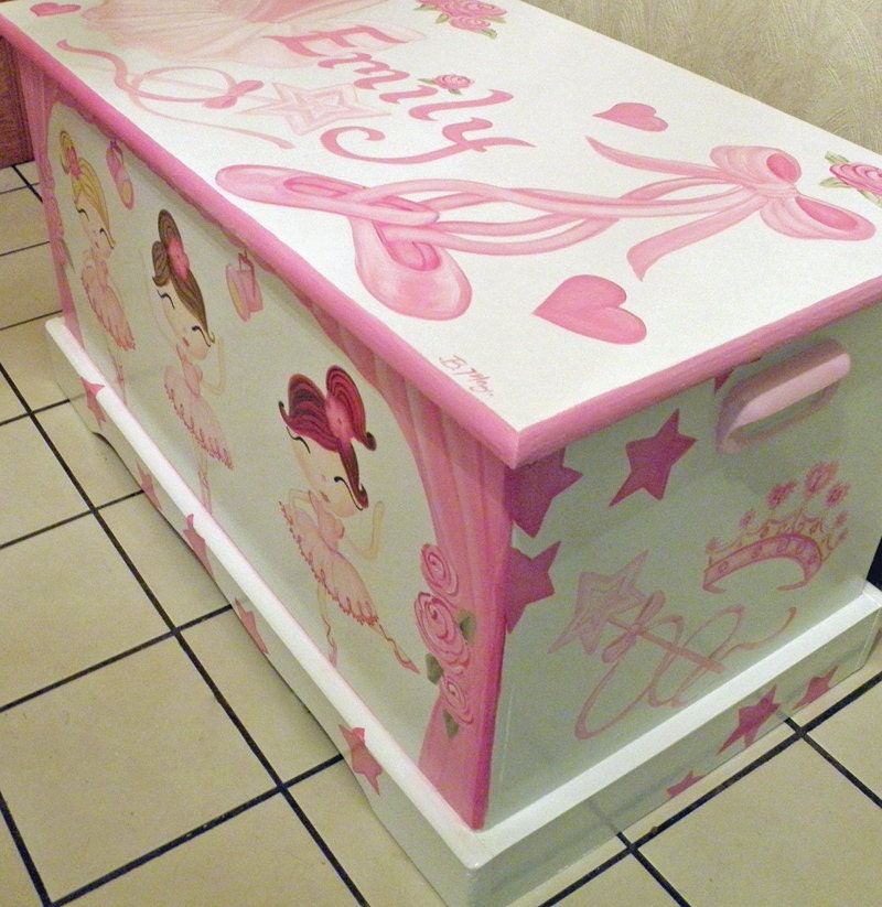 ballerina toy chest