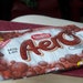 upcycled, recycled Aero candy bar wrapper repurposed into a SWEET usable pencil case make up bagg