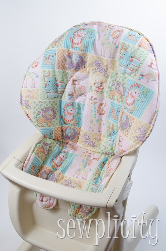 Graco NEAT SEAT / EASY Chair Animal Patchwork by Sewplicity