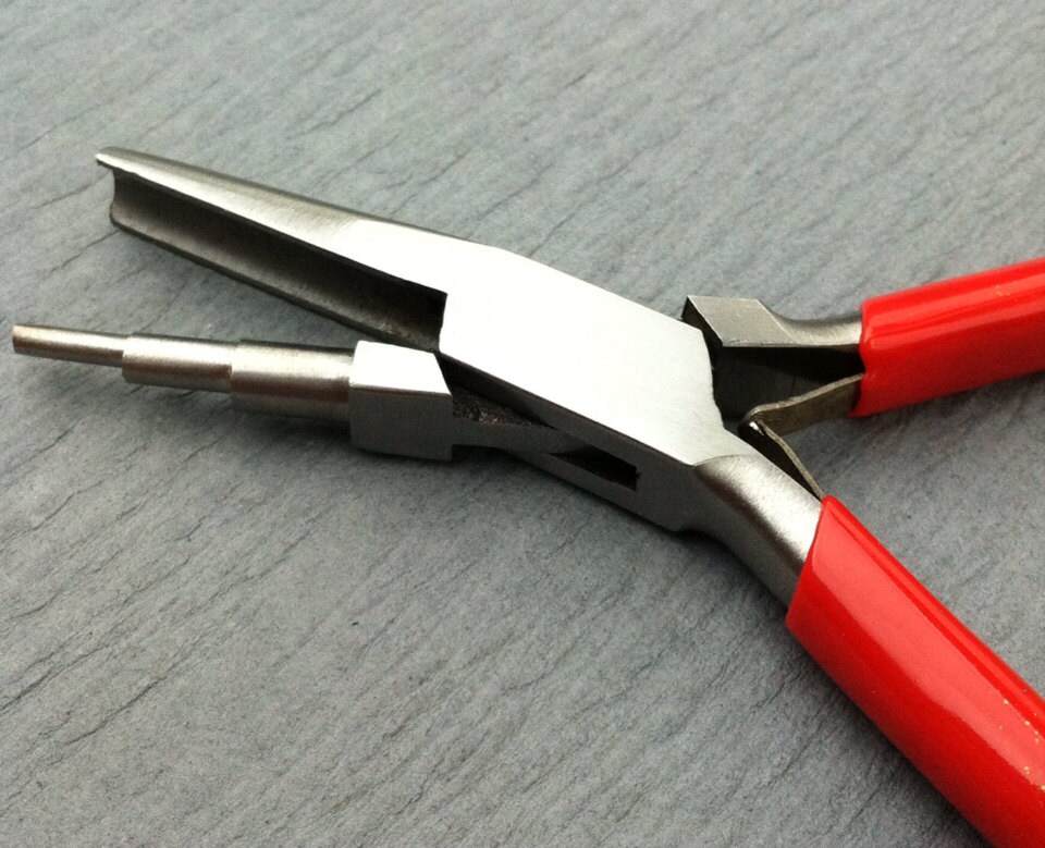 BeadSmith 3Step Wire Looping Pliers Concave by shopbellabeads
