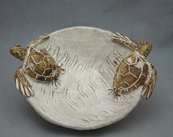 Popular items for turtle bowl on Etsy