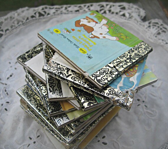 Vintage Tiny Golden Books Lot of 12 Animal Stories Vintage Tiny Golden Books Lot of 12 Animal Stories