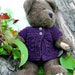 KNITTING PATTERN - Brooklyn Doll Cardigan Sweater - Fits Waldorf and American Girl Sizes