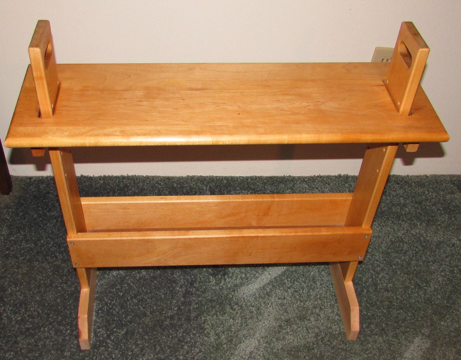 Used Harrisville adjustable weaving bench by maverickson on Etsy