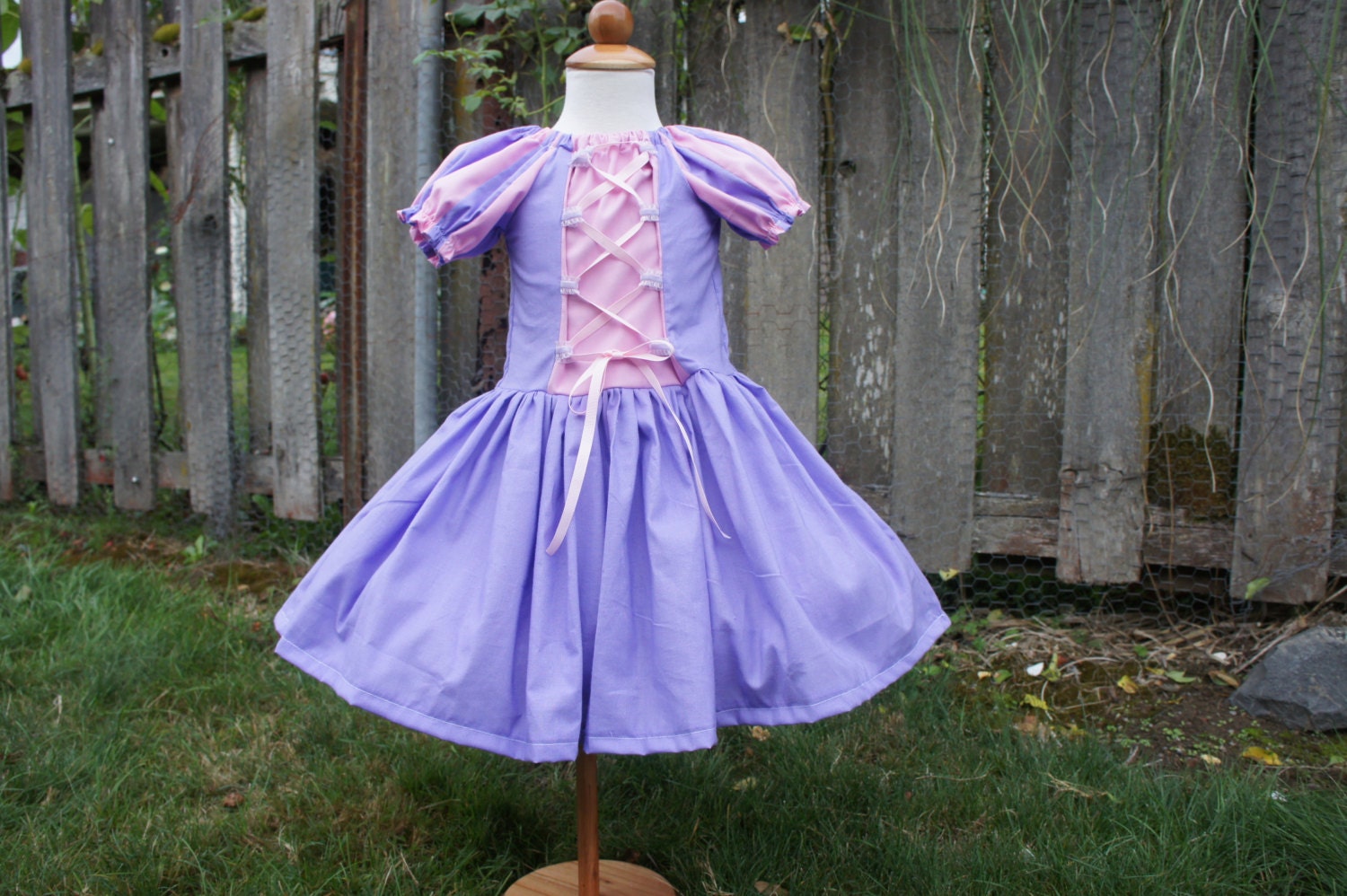 Princess Rapunzel dress Corset Peasant Dress Dress up Disney