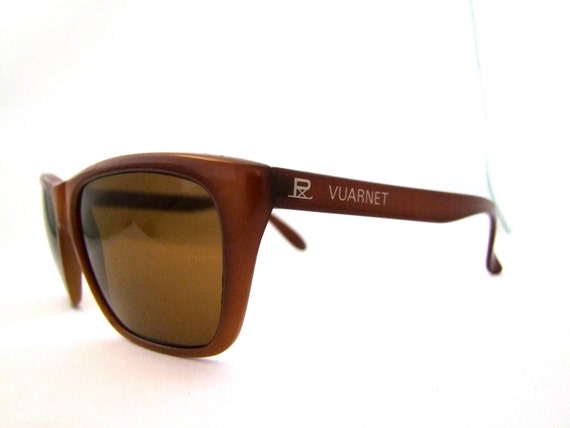 Vuarnet Ref 006 Gradient Brown Cateye Sunglasses by ifoundgallery